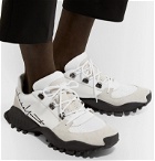 Y-3 - Kyoi Trail Leather, Suede and Mesh Sneakers - White
