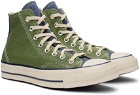 Converse Green Chuck 70 Hi Sneakers