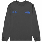The North Face Men's XX KAWS Long Sleeve T-Shirt in Asphalt Grey