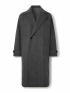 Stòffa - Asymmetric Wool Coat - Gray