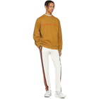 Eckhaus Latta Orange Logo Sweatshirt