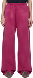 Balenciaga Purple Political Campaign Lounge Pants