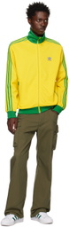 adidas Originals Yellow & Green Beckenbauer Track Jacket