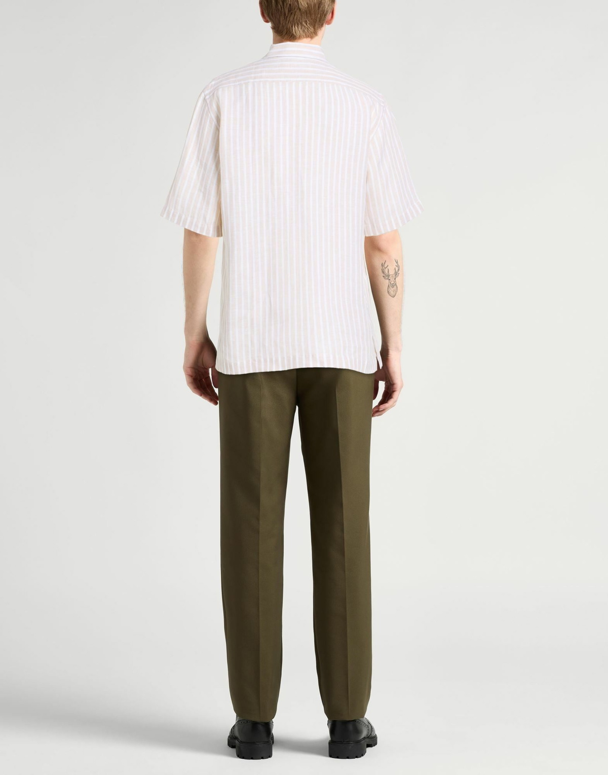 Lardini Mens Shirt in Beige