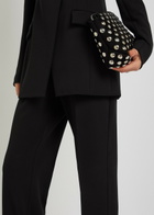 Another Tomorrow Straight-leg Jersey Trousers Black