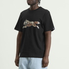 ICECREAM Men's Choc Chip Running Dog T-Shirt in Black