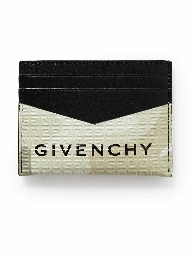 Photo: Givenchy - Logo-Embossed Camouflage-Print Leather Cardholder