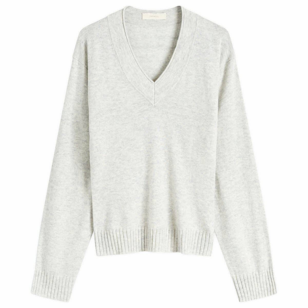 Faithfull The Brand Women's Frederikke Cashemere Sweater in Taupe Marle