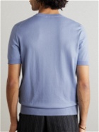 Brioni - Slim-Fit Cotton T-Shirt - Blue