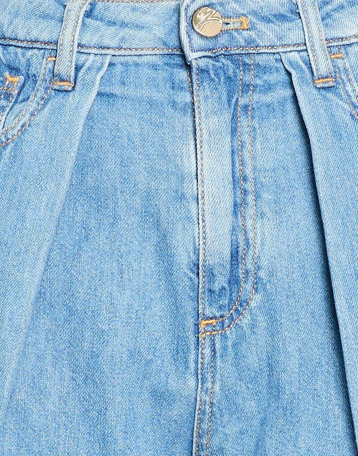 Manila Grace Womens Jeans in Blue