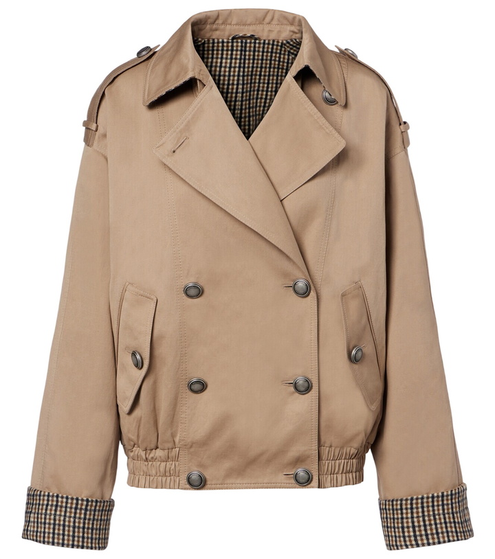 Photo: Brunello Cucinelli Cotton and linen jacket