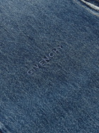 Givenchy - Logo-Embroidered Denim Gilet - Blue