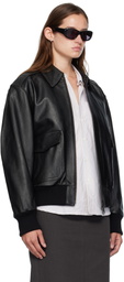 COOR Black A2 Leather Jacket