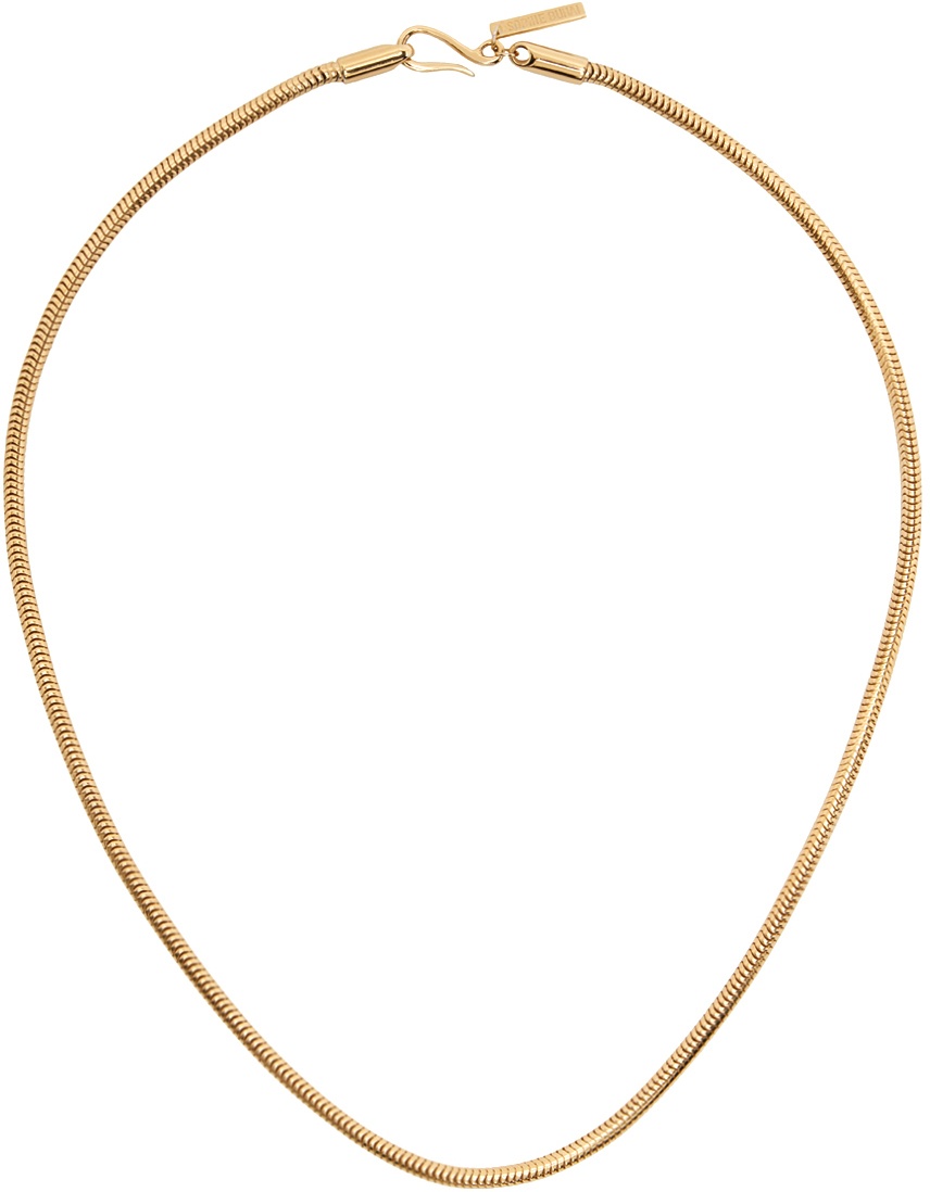 Sophie Buhai Gold Serpent Chain Necklace