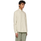 Lemaire Beige Regular Shirt