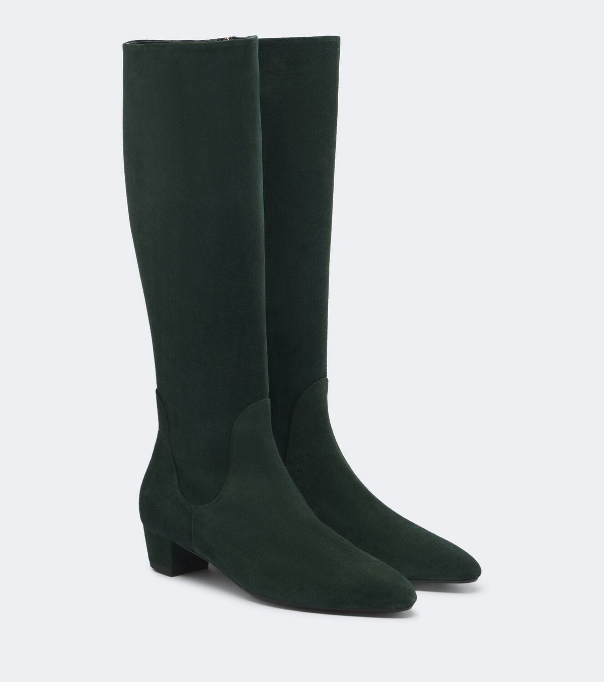 Aeyde Yana suede knee-high boots
