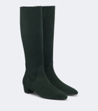 Aeyde Yana suede knee-high boots