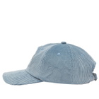 Drake's Men's Tree Corduroy Baseball Cap in Cornflower Blue 