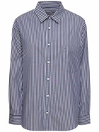 MATTEAU Striped Organic Cotton Classic Shirt