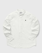 Carhartt Wip Madison Fine Cord Shirt White - Mens - Longsleeves