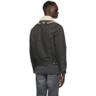 Isabel Marant Black Denim Jared Jacket