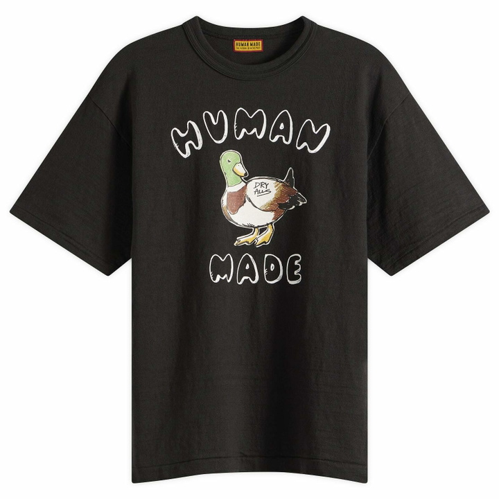Photo: Human Made Men's Duck Sketch T-shirt in Black