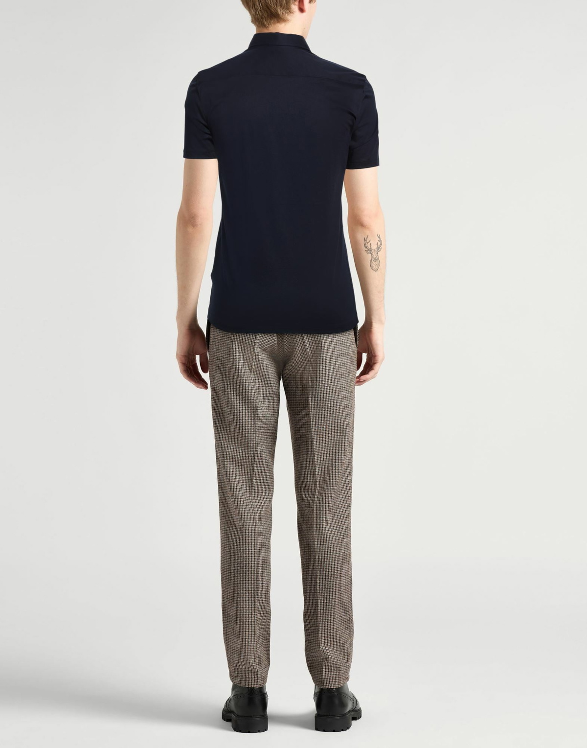 Boglioli Mens Polo shirt Midnight in Blue