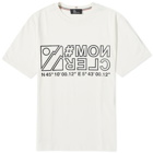 Moncler Grenoble Men's Short Sleeve T-Shirt in White