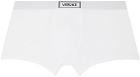 Versace Underwear White 90s Boxers