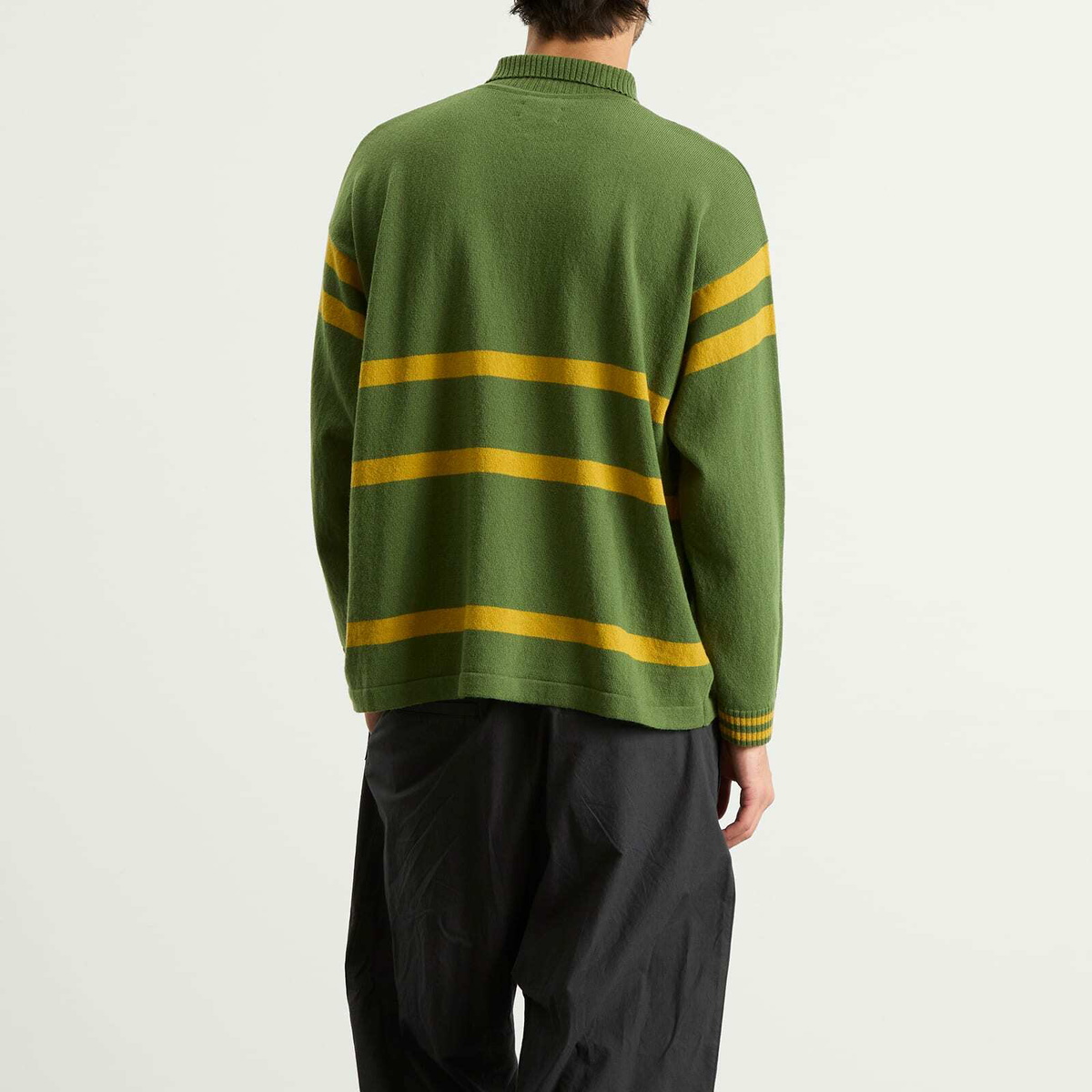Bode Men's Regis Polo in Green