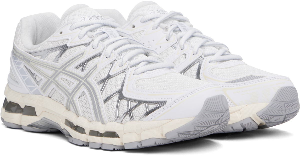 【ASICS】 'GEL-KAYANO 20' sneakers ホワイト ASICS Unisex GEL-KAYANO 20 White/Pure Silver | Sneaker