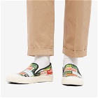 Kenzo Paris Men's Classic Label Slip On Sneakers in Multicolor
