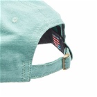 Lite Year 2-Tone Cotton 6 Panel Cap in Patina Green/Blue