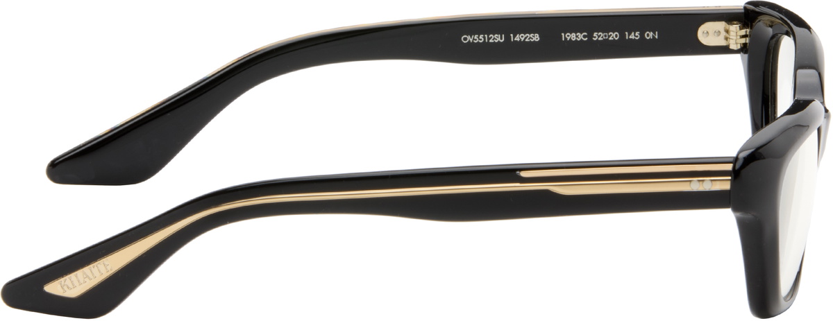 KHAITE Black Oliver Peoples Edition 1983C Blue Light Glasses