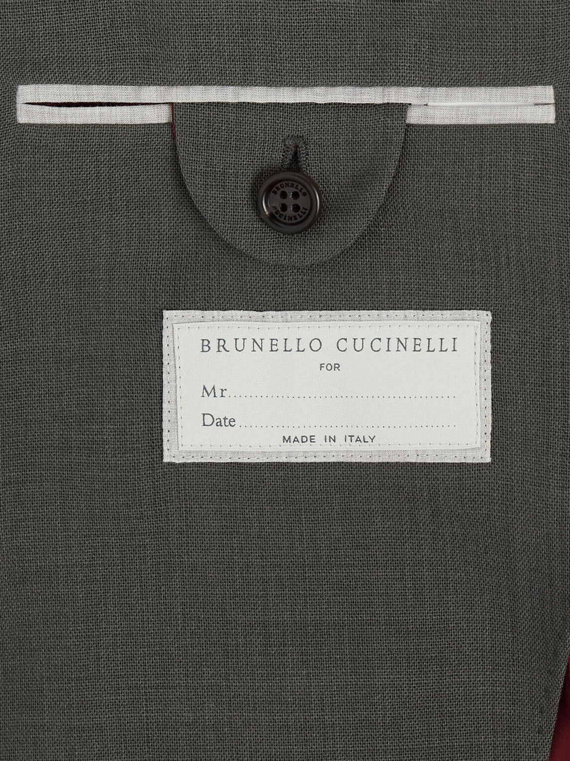 Brunello Cucinelli - Virgin Wool Suit Jacket - Green