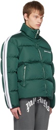 Palm Angels Green Classic Track Down Jacket