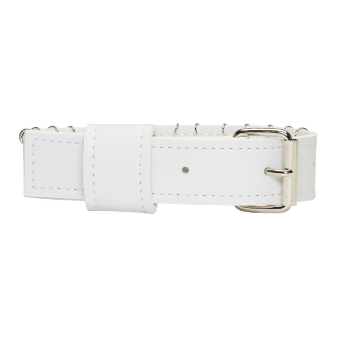 Ribeyron White Pierced Choker