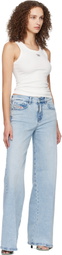 Diesel White T-Anki-Od Tank Top