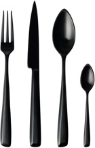 Ann Demeulemeester Black Serax Edition Zoë 24-Piece Cutlery Set