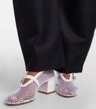 Alaïa Babies mesh Mary Jane pumps