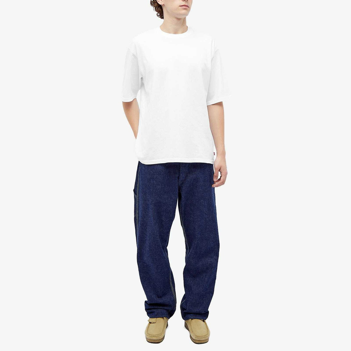 Levi’s Collections Men's Levis Vintage Clothing The Half Sleeve T-Shirt in Bright White