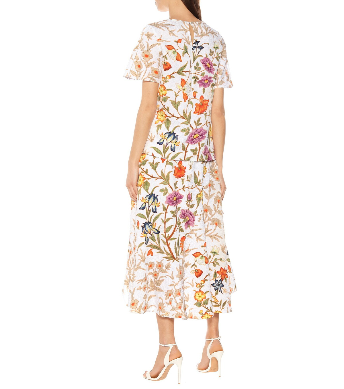Peter Pilotto - Floral crêpe top