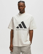 Adidas Basketball Tee White - Mens - Shortsleeves