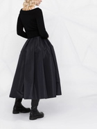 ALEXANDER MCQUEEN - Pleated Midi Skirt