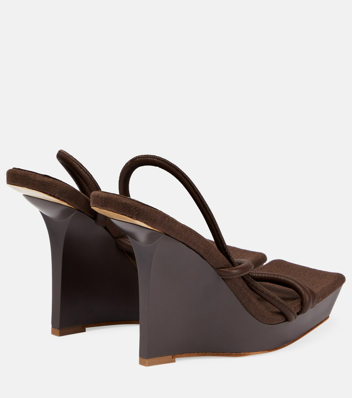 GIA BORGHINI - Woman - Brown - Wedge