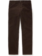 Carhartt WIP - Straight-Leg Cotton-Corduroy Trousers - Brown