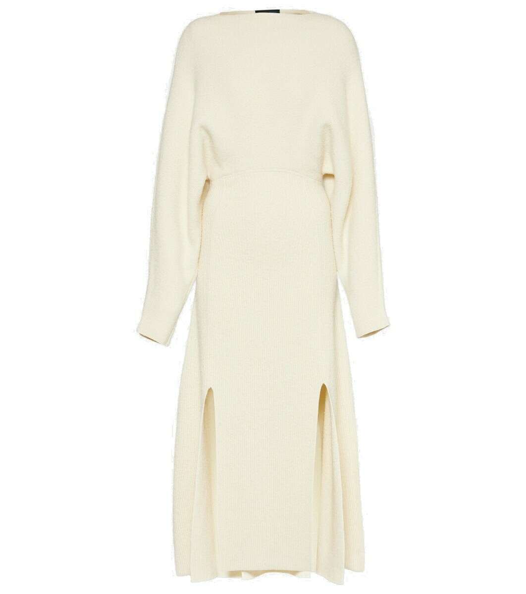 proenza schouler beige dress Proenza Schouler Elaine Dress in Ecru  Hampden Clothing