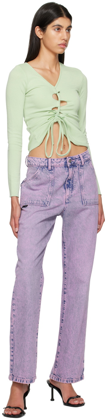 AVAVAV SSENSE Exclusive Purple Jeans