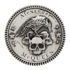 Alexander McQueen Silver Skull Ring