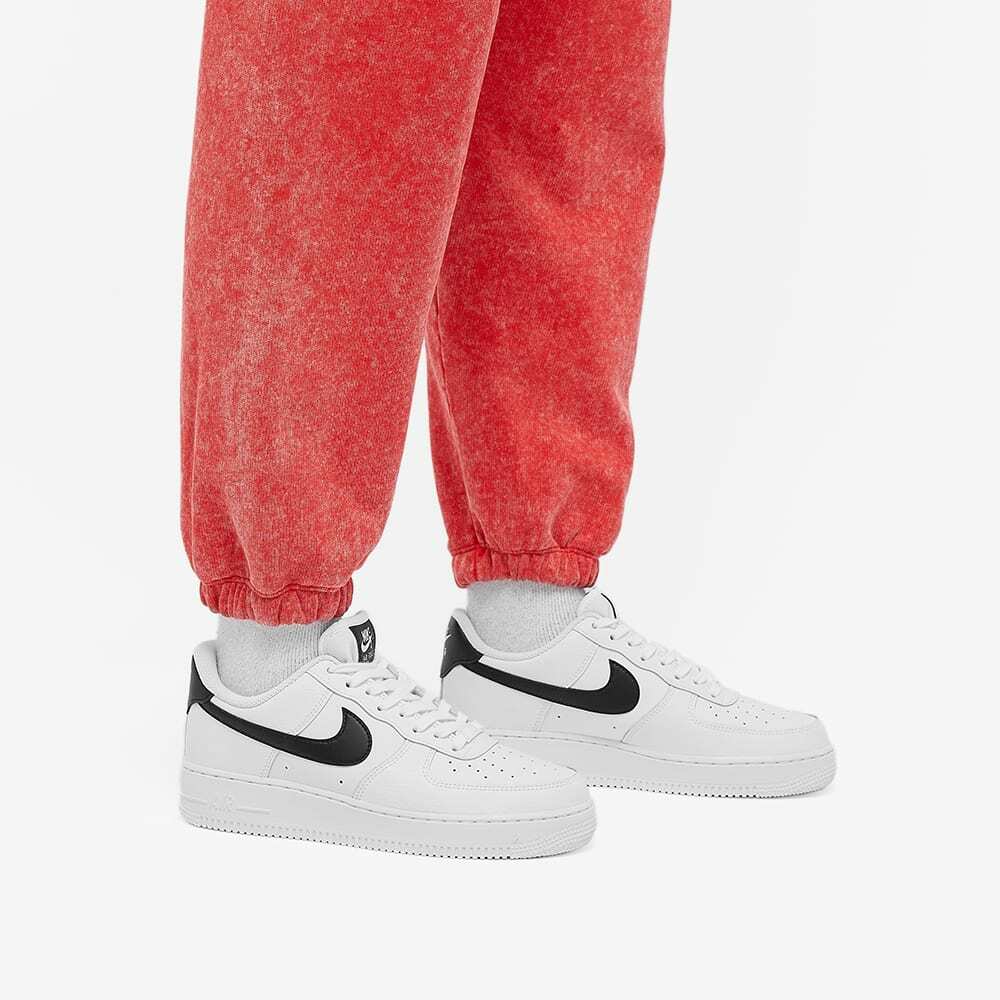 black and white nike air force women's